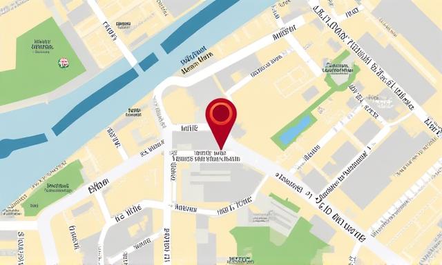 Mappa della sede a Roma